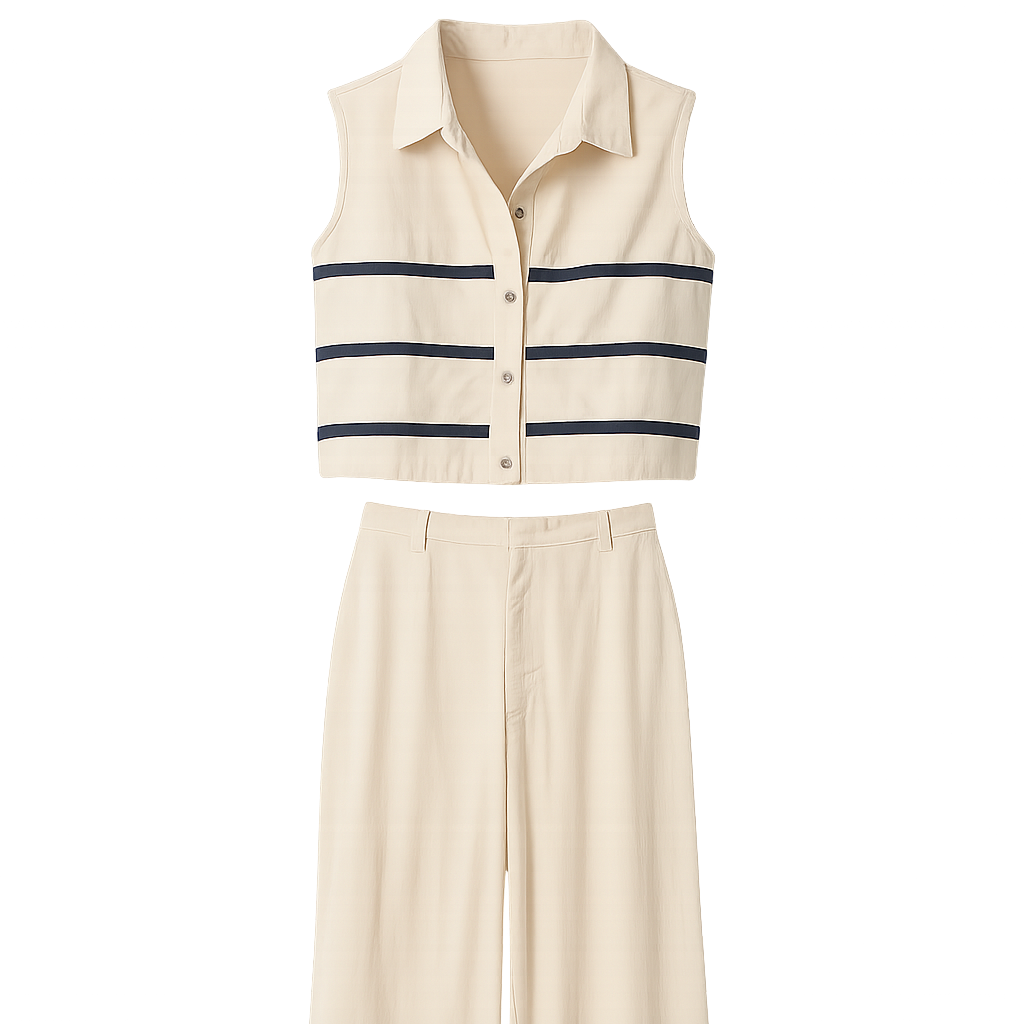 The Riviera Striped Co-Ord Set
