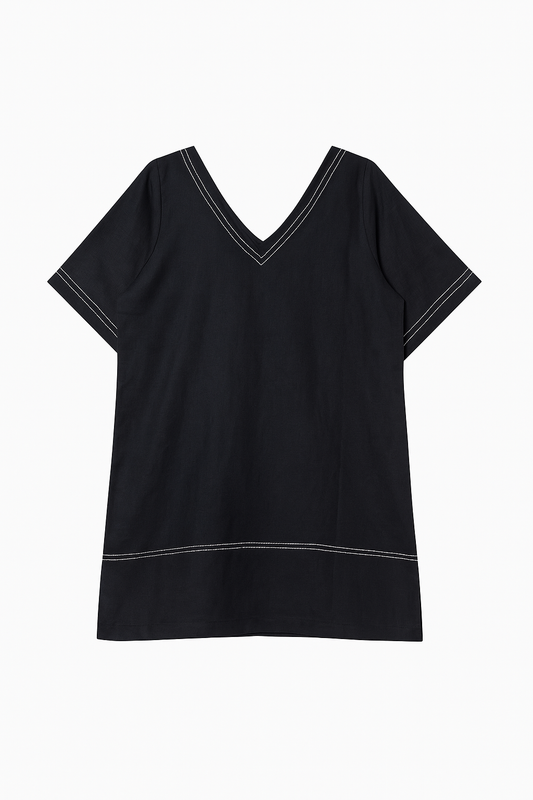 The Midnight Stitch Pocket Dress