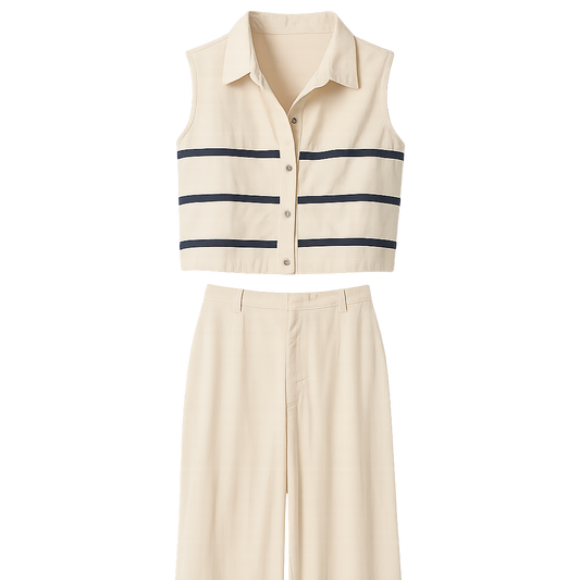 The Riviera Striped Co-Ord Set