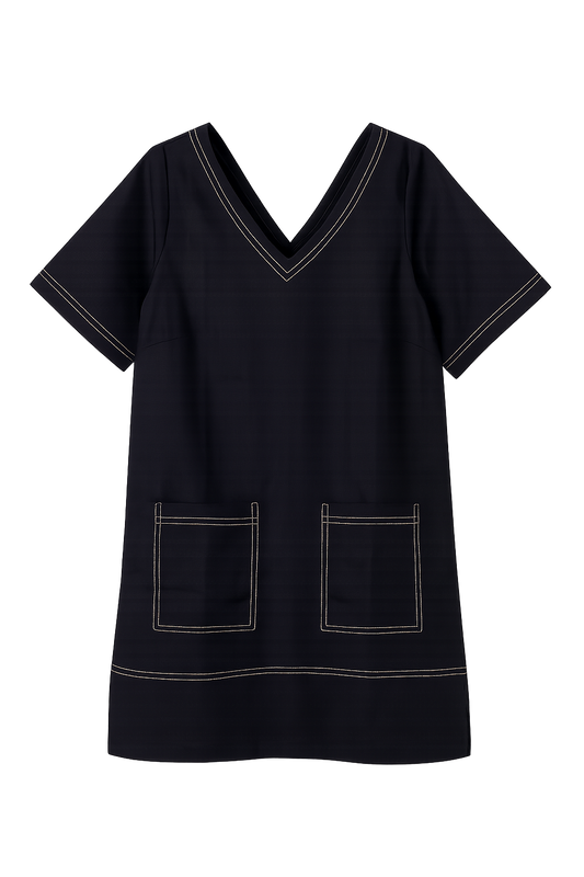 The Midnight Stitch Pocket Dress